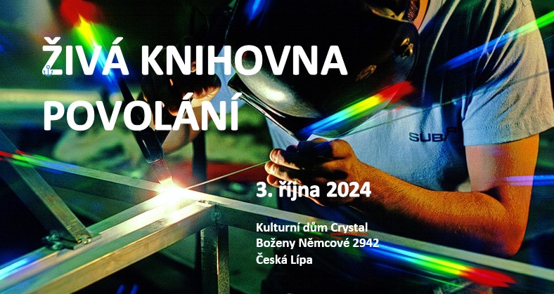 Živá knihovna povolání – Kulturní dům Crystal, Česká Lípa